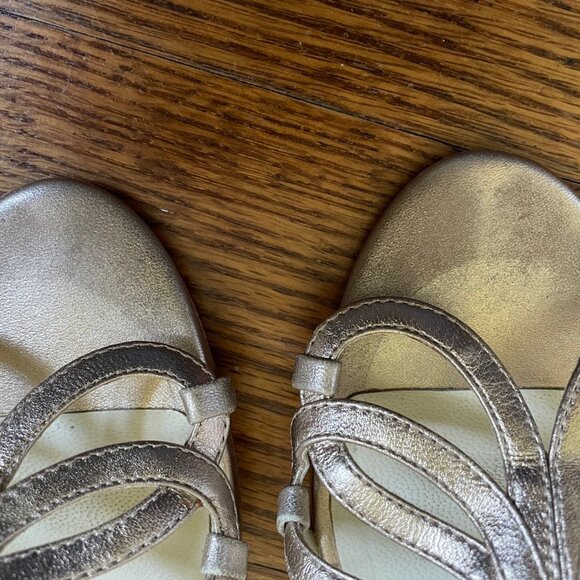 Rupert Sanderson Bronzey-Gold 'Figaro' Sandals, EU 39.5 - Picture 10 of 16